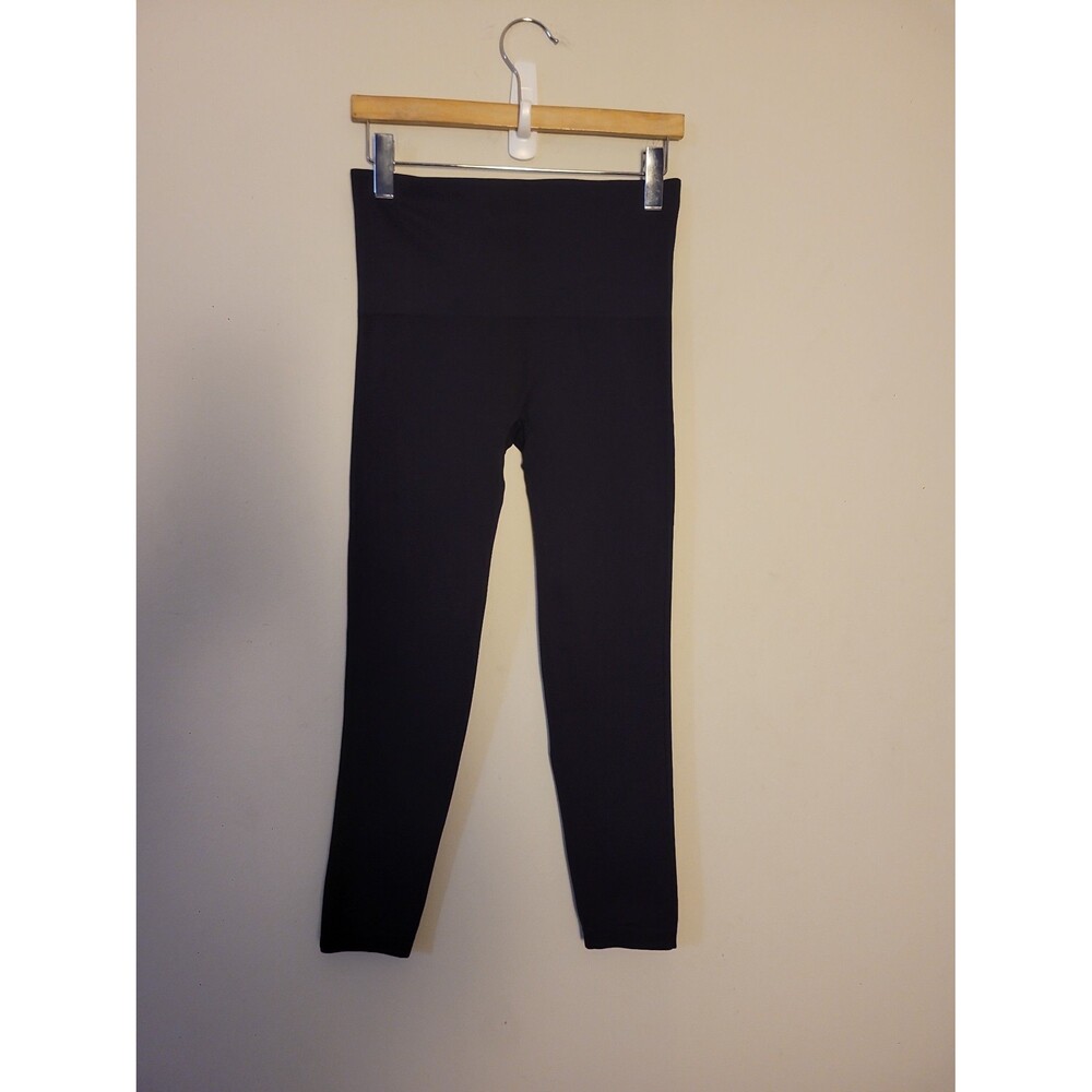 Spanx Look At Me Now Black Legging Sz XL